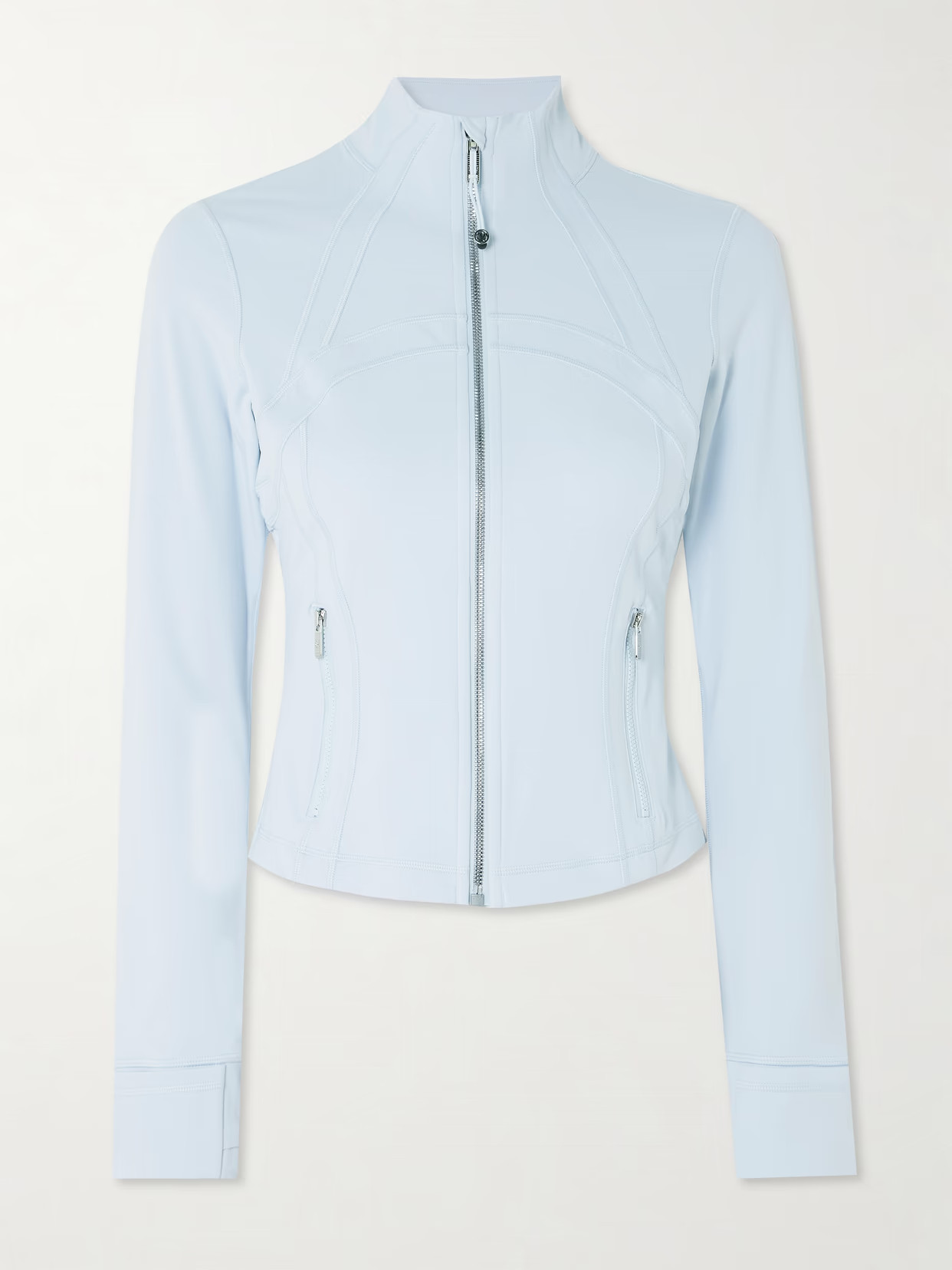 lululemon - Define Cropped Nulu Jacket - Blue | NET-A-PORTER (US)