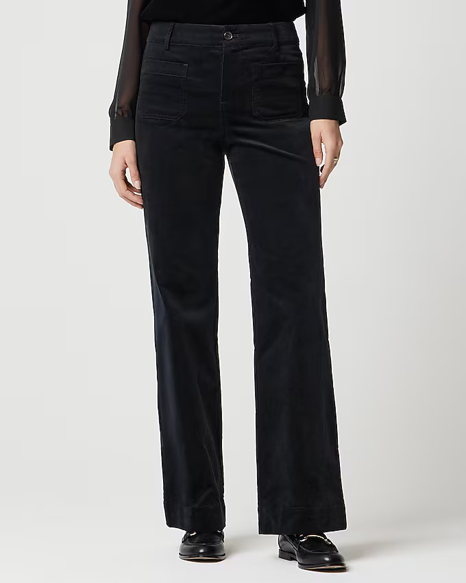 Velvet Lizzie patch-pocket pant | J.Crew Factory