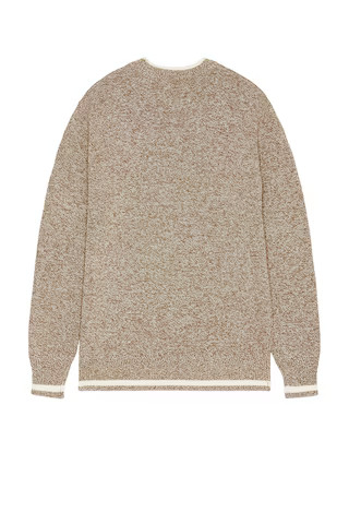 Scotch & Soda Melange Regular Fit Crewneck Sweater in Golden Brown from Revolve.com | Revolve Clothing (Global)
