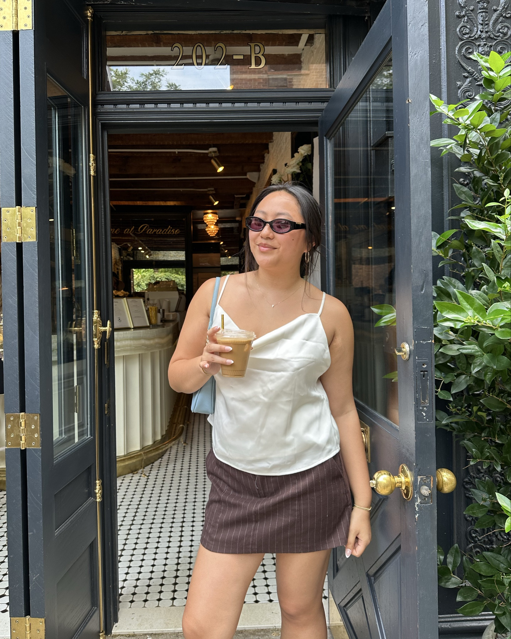 yeah this lowkey ate

THE NYC VIBE IS JUST TOO GOOD. skirt is a SKORT from abercrombie (yup… it just got 10 times cuter) and top is Kaia - Butter from peppermayo! part of a matching set with the Deacon pants which i also have and love. 

TAKE ME BACK  

xoxo, jo

#summeroutfits #summerinthecity #coffeeshop #coffeerun #ootd

#LTKU #LTKSeasonal