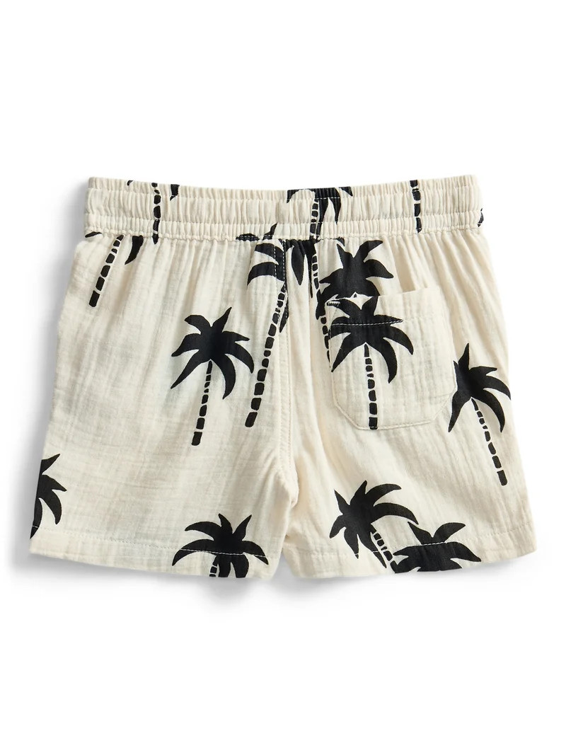 Wonder Nation Boys Cotton Shorts, Sizes 4-18 & Husky | Walmart (US)