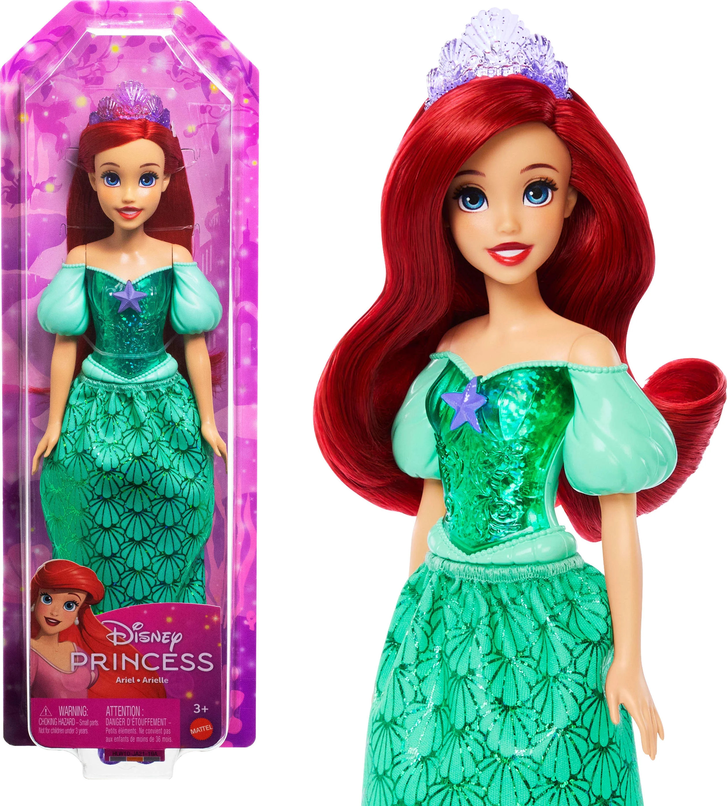 Disney Princess Ariel Fashion Doll and Accessory Toy, Inspired by the Movie The Little Mermaid, A... | Walmart (CA)