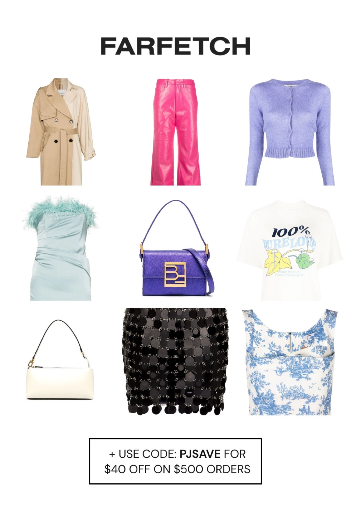 Farfetch Shopping Guide! Use PJSAVE for $40 off on $500 orders

#LTKHoliday #LTKGiftGuide #LTKCyberweek