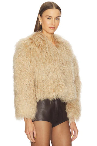 Georgina Jacket in Caramel | Revolve Clothing (Global)