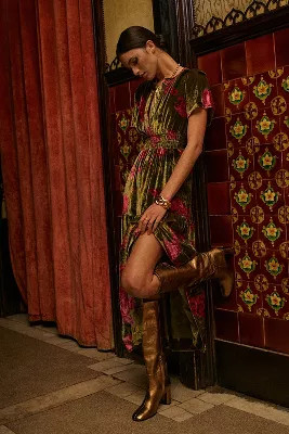 The Somerset Maxi Dress: Velvet Edition | Anthropologie (US)