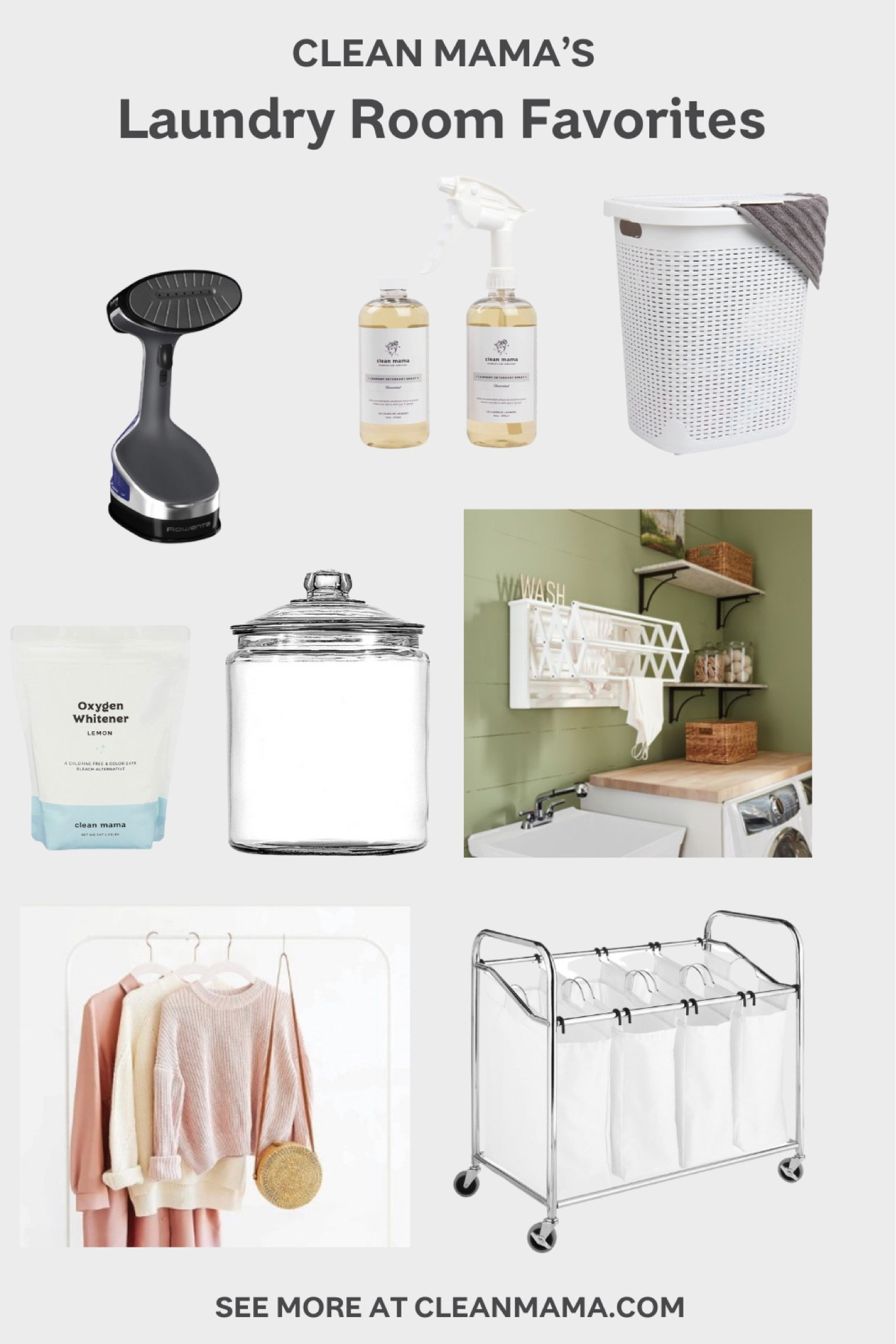 Clean Mama’s Laundry Room Favorites