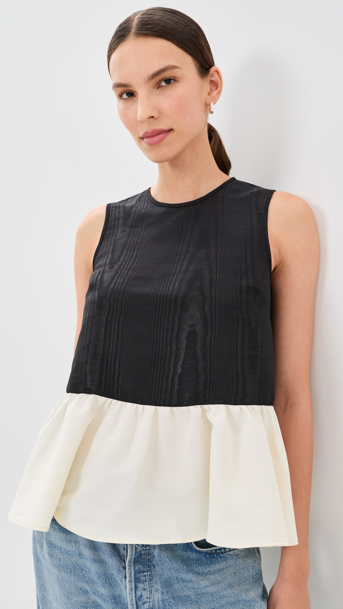 SIMONMILLER Iris Moire Top | Shopbop | Shopbop