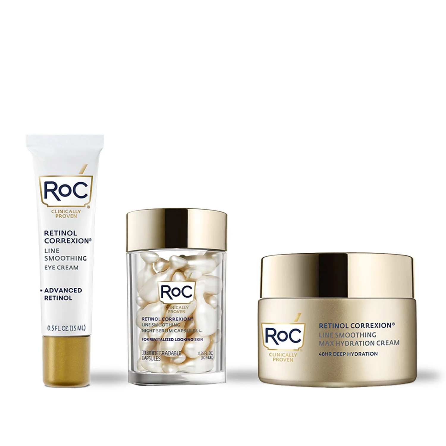 Pure RoC Retinol Starter Set | Roc Skincare