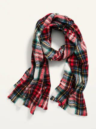 Soft-Brushed Flannel Scarf for Women | Old Navy (US)