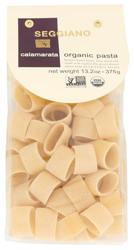 Seggiano Organic Calamarata Pasta, 13.2 OZ | Amazon (US)