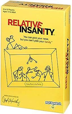 PlayMonster Relative Insanity Party Game About Crazy Relatives -- Made & played by Comedian Jeff ... | Amazon (US)