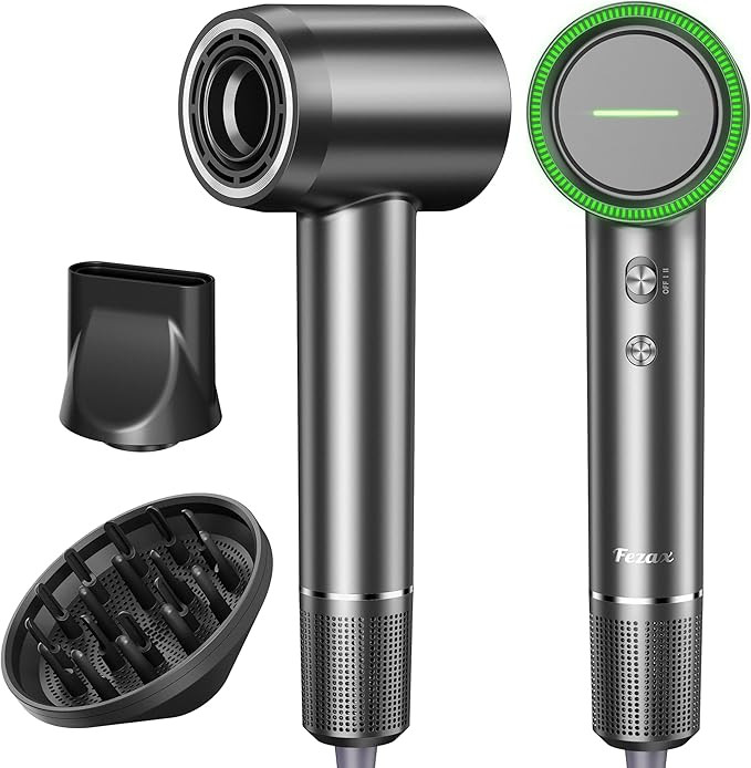 Negative Ionic High-Speed Hair Dryer with 11,0000 RPM Brushless Motor for Fast Drying, Profession... | Amazon (US)