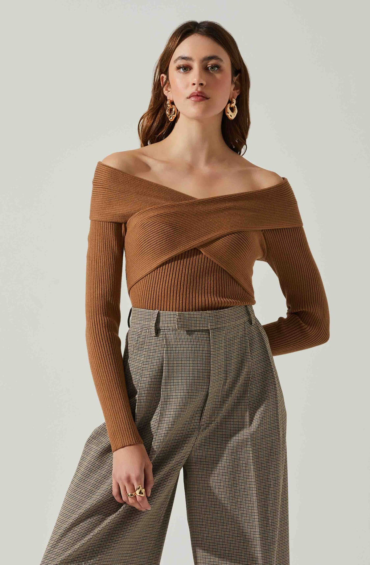 Zayla  Off the Shoulder Sweater | ASTR The Label (US)