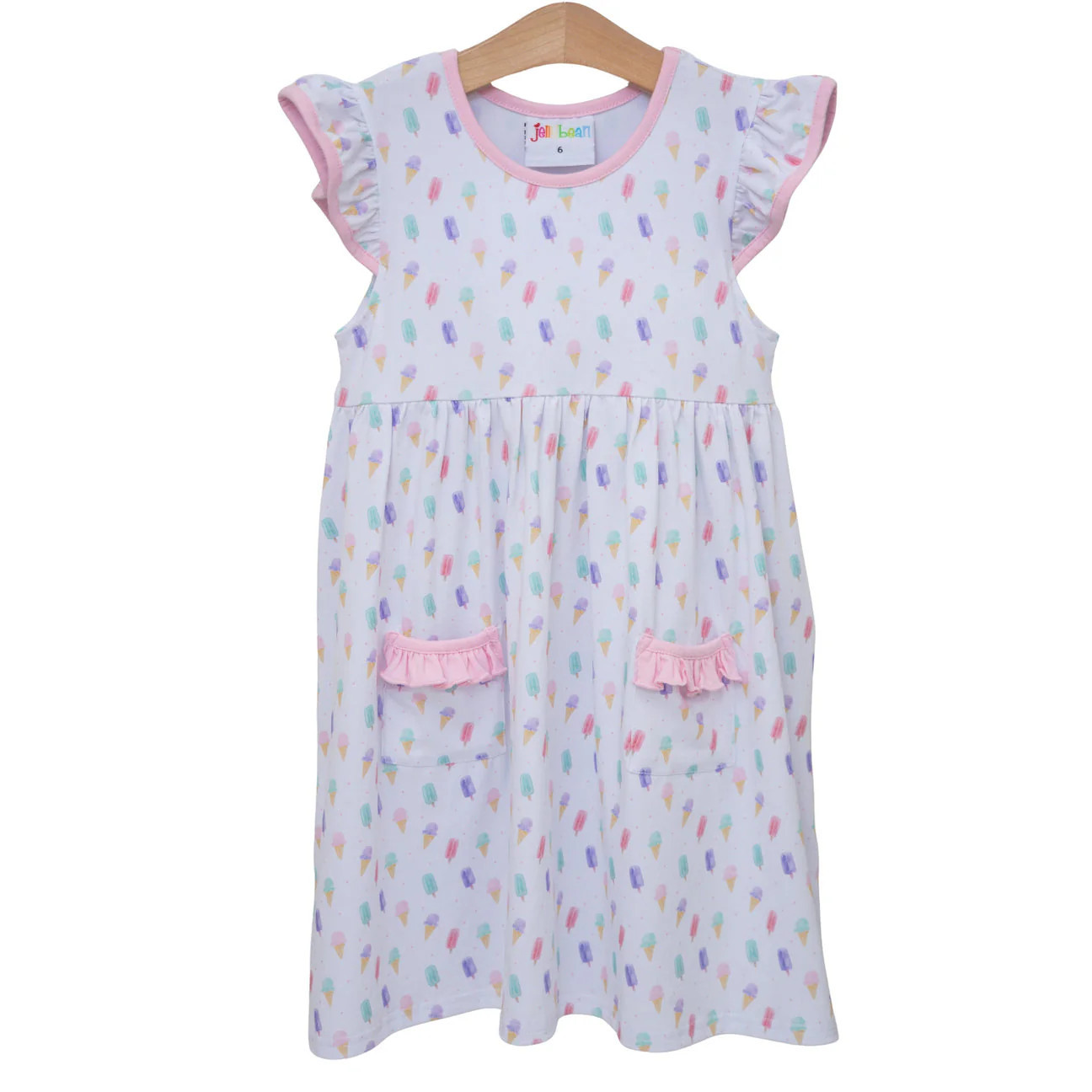 Jellybean Summertime Sweets Ruffle Pocket Dress | Persnickety