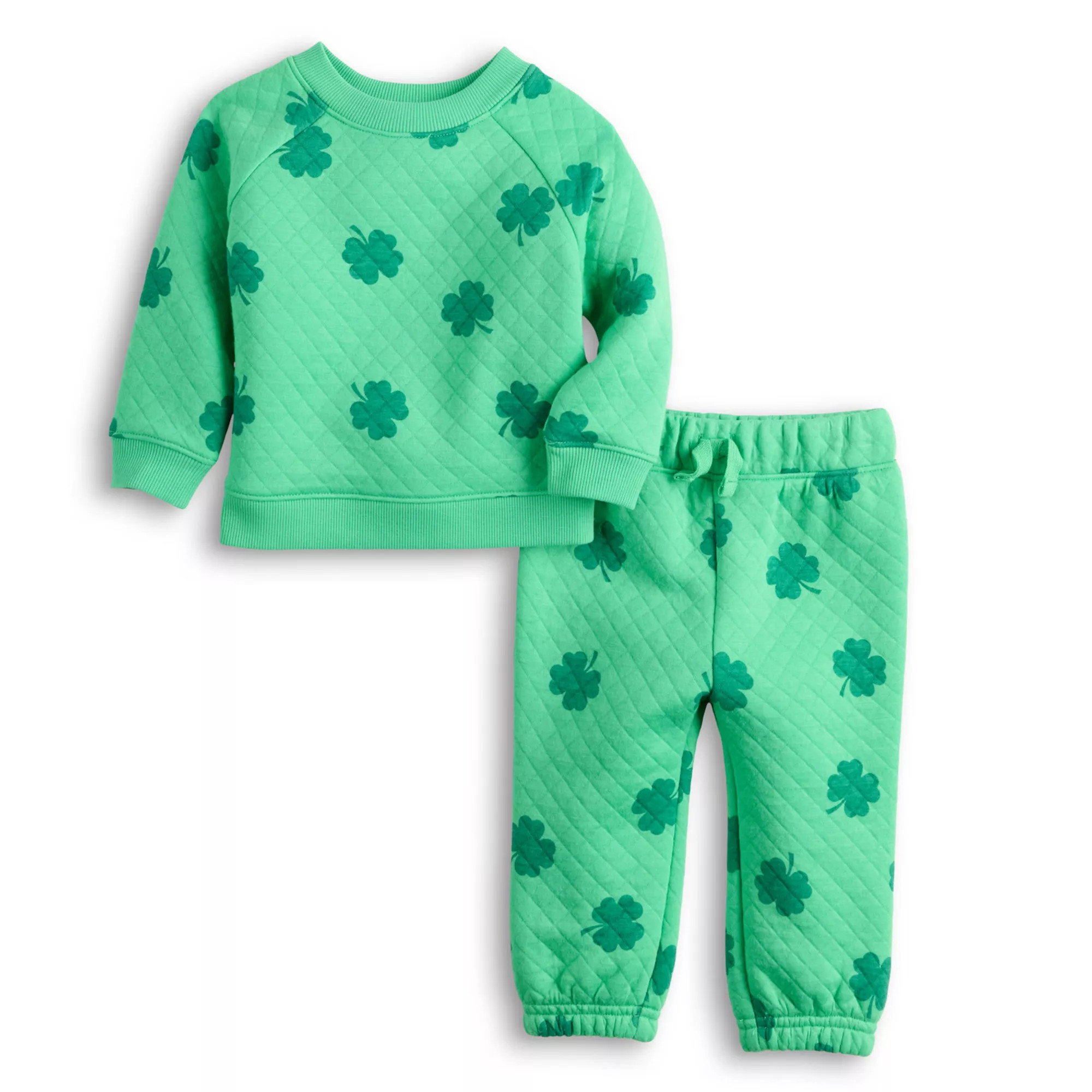 Baby Jumping Beans® Raglan Sweatshirt & Jogger Set | Kohl's