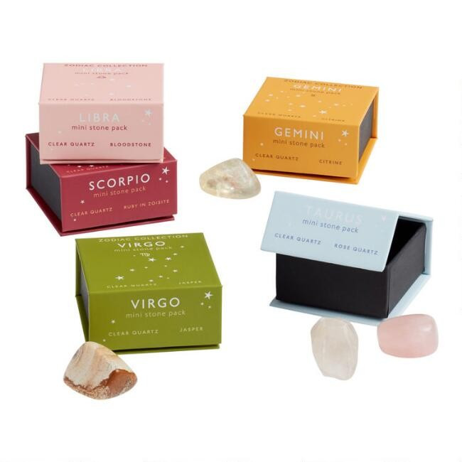 Mini Zodiac Crystals Gift Set 2 Piece | World Market