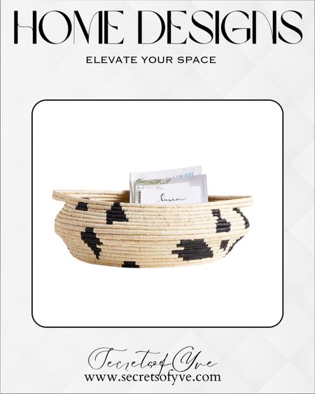 Secretsofyve: You know how much I love my raffia & sisal bowls that I sell myself. I’ll link those & this beautiful one @crate&barrel ! Wedding gift. 
#Secretsofyve #ltkgiftguide
Always humbled & thankful to have you here.. 
CEO: PATESI Global & PATESIfoundation.org
 #ltkvideo @secretsofyve : where beautiful meets practical, comfy meets style, affordable meets glam with a splash of splurge every now and then. I do LOVE a good sale and combining codes! #ltkstyletip #ltksalealert #ltkeurope #ltkfamily #ltku #ltkfindsunder100 #ltkfindsunder50 secretsofyve

#LTKwedding #LTKhome #LTKSeasonal