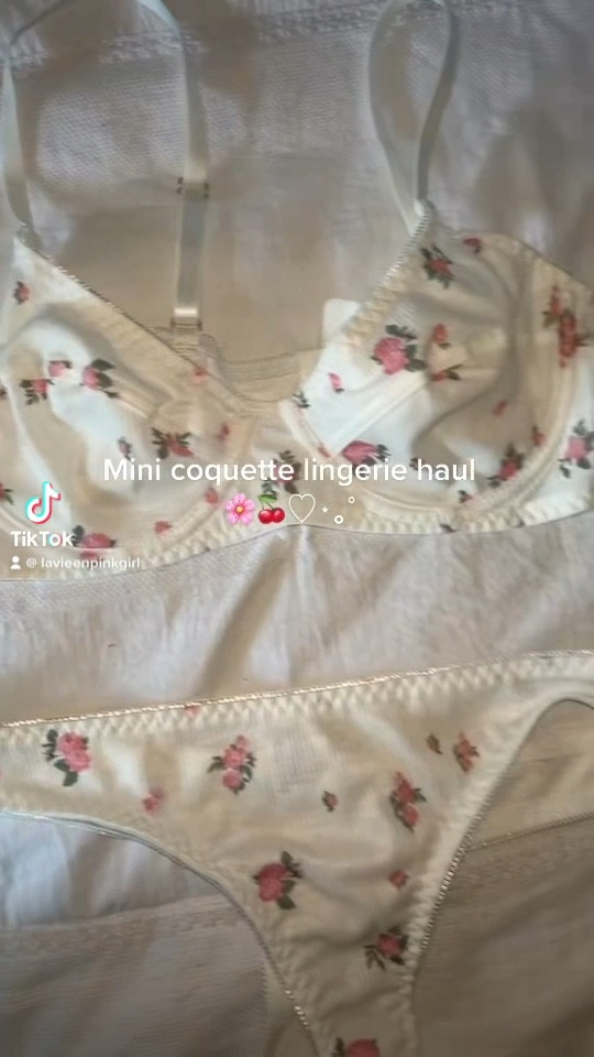 Coquette lingerie haul ♡