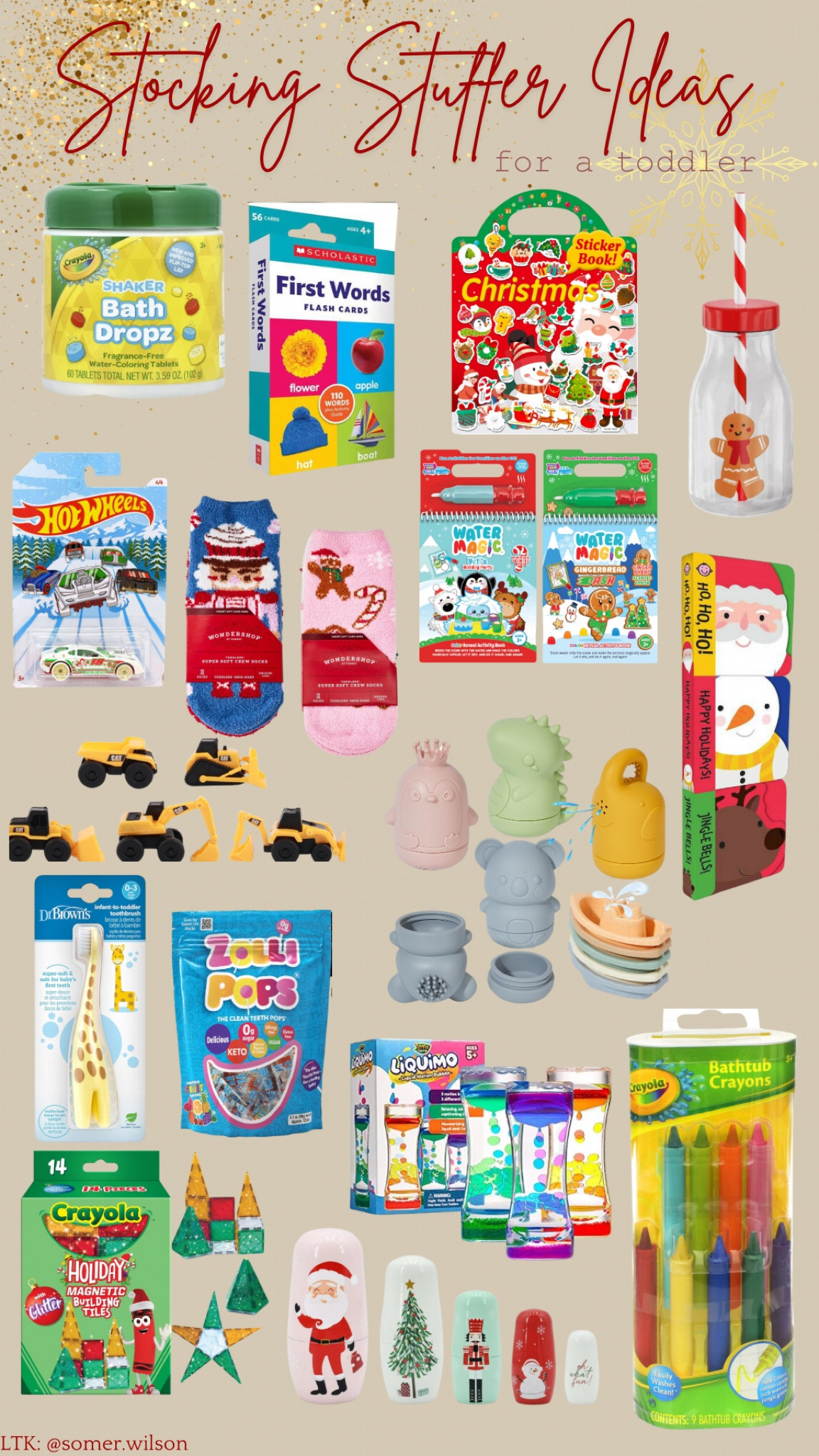 Stocking stuffer ideas for a toddler!

#LTKHoliday #LTKGiftGuide #LTKKids