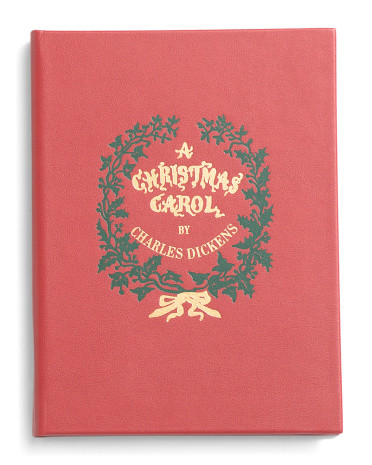 A Christmas Carol Leather Bound Edition Book | TJ Maxx