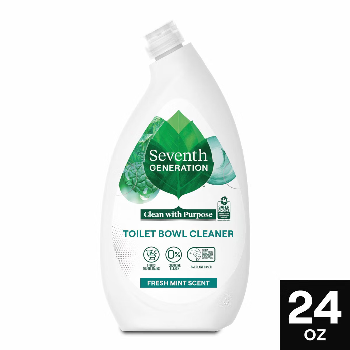 Seventh Generation Mint Toilet Bowl Cleaner - 24 fl oz | Target