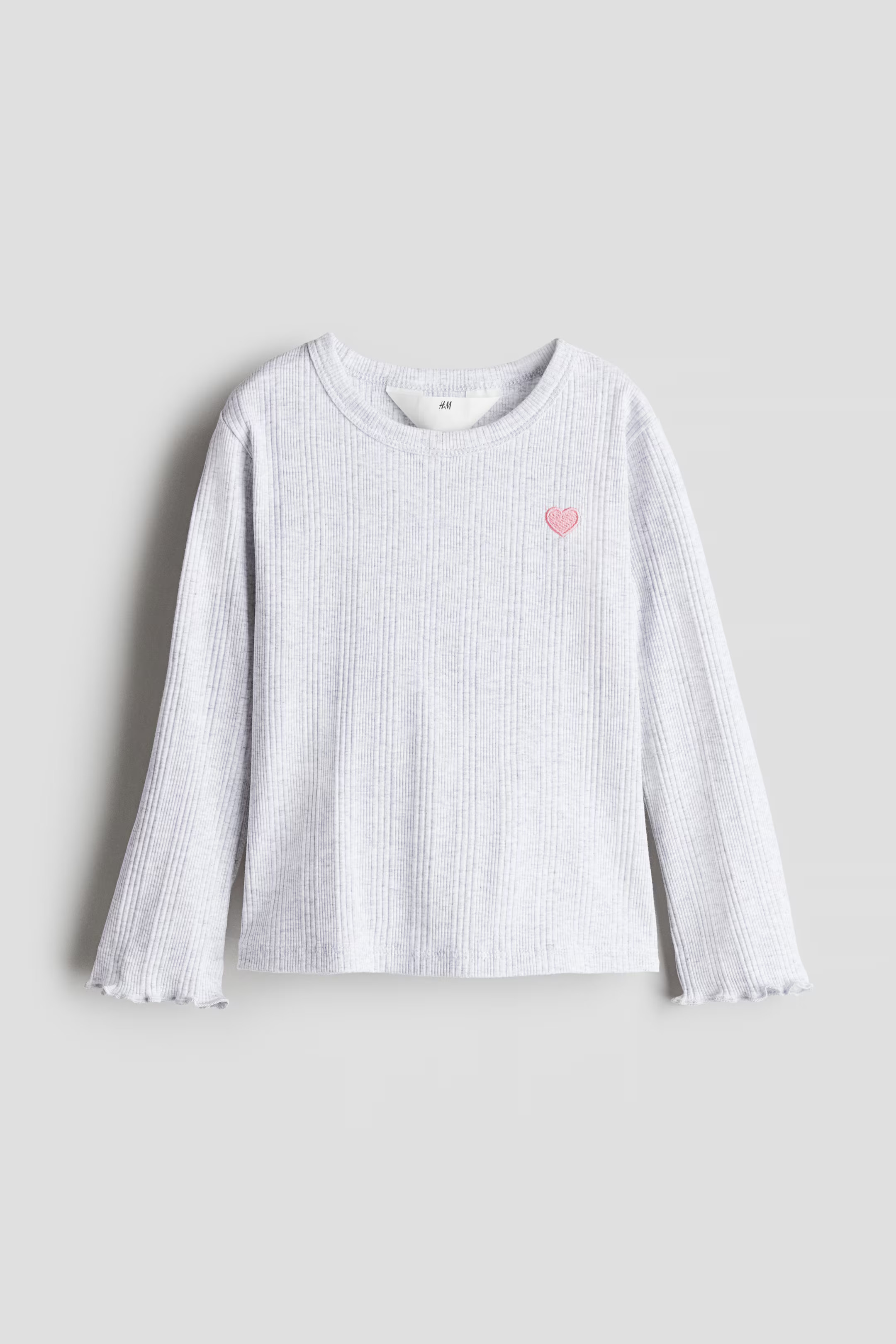 Embroidery-Detail Jersey Top | H&M (US + CA)
