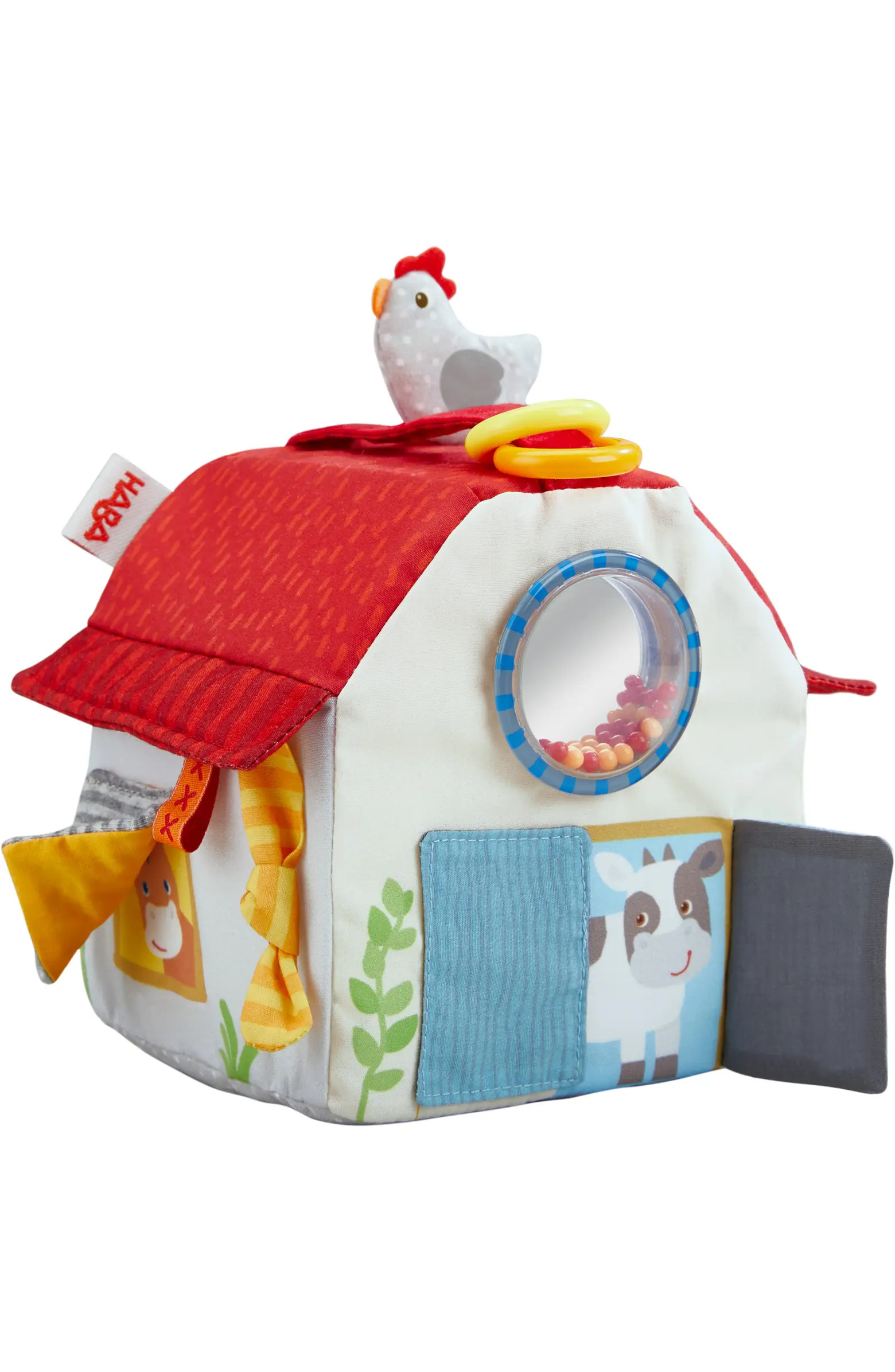 HABA Sensory Play Cube Farmyard - Infant Toys for Tummy Time and Best Toys for Baby Development f... | Nordstrom