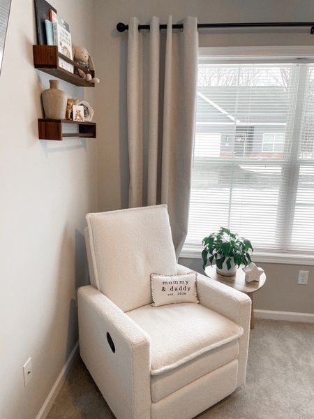 cozy little corner in the nursery 

#LTKhome #LTKbaby #LTKfamily