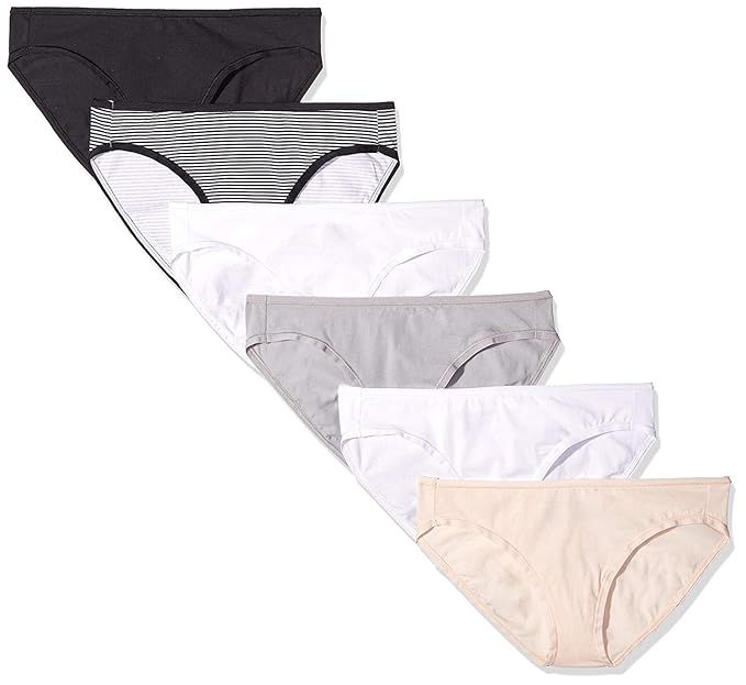 Amazon Essentials Women's Cotton Stretch Bikini Panty | Amazon (US)