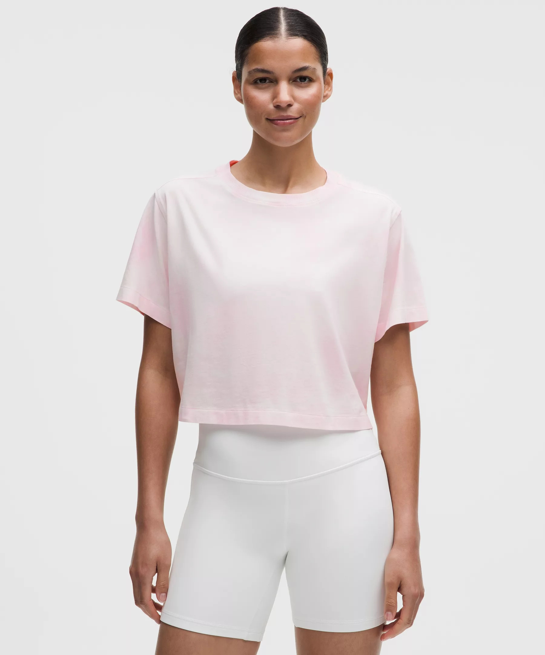 All Yours Organic Cotton Cropped T-Shirt | Lululemon (US)