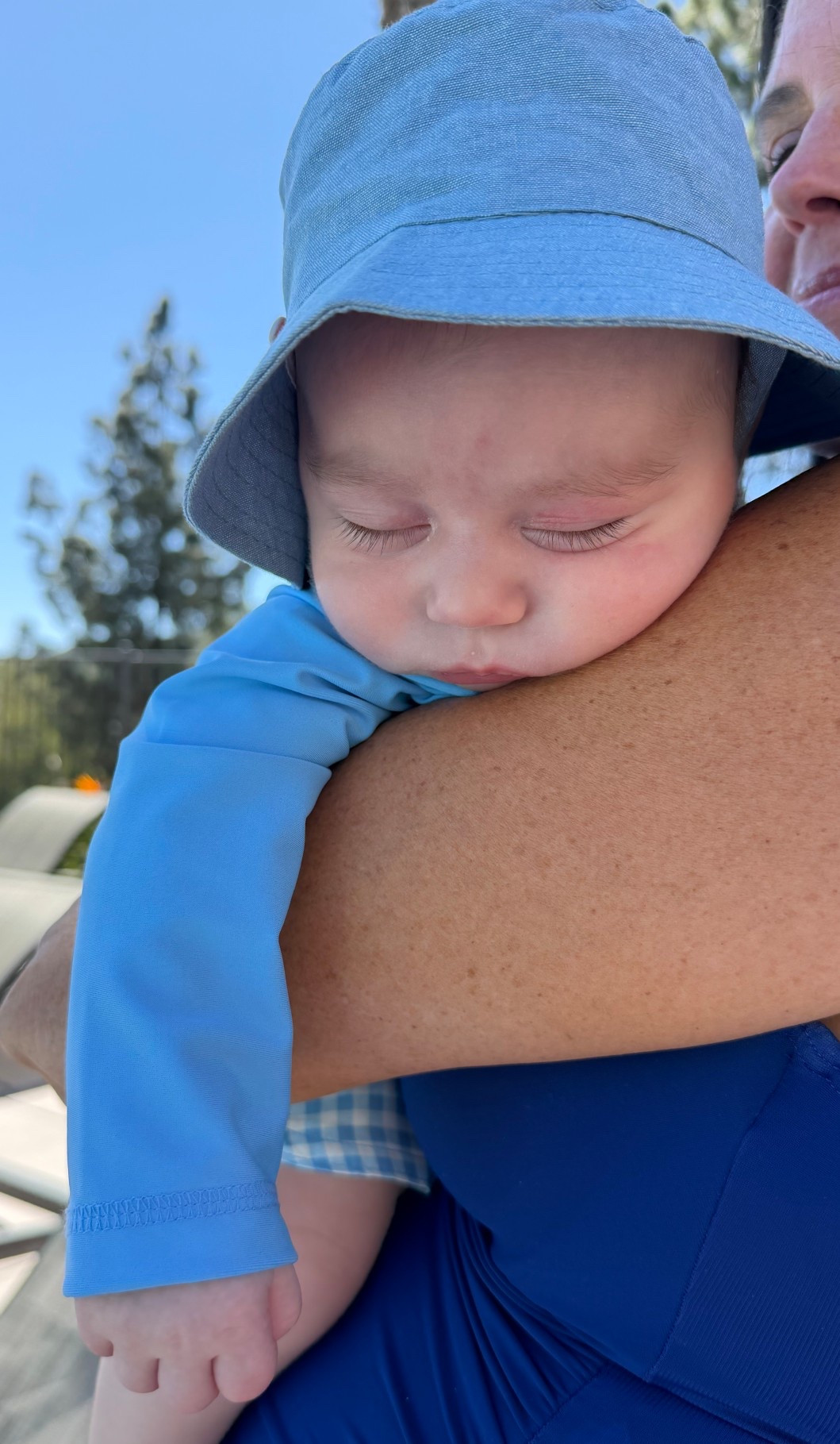 First pool day with Ollie 🤍 We picked up a couple swimsuits + swim diapers and I’m glad we did because it made me feel better knowing his little skin was protected. He literally slept the whole time (classic), but it was still such a sweet first.

baby swim diapers, swim diaper, reusable swim diaper, disposable swim diaper, baby swim essentials, baby pool essentials, baby sun protection, baby rashguard, baby swimsuit, baby swimwear, newborn pool, first time mom, postpartum essentials, mom swimsuit, postpartum swimwear, family pool day, summer baby essentials, pool day essentials

#LTKmomlife #LTKBaby