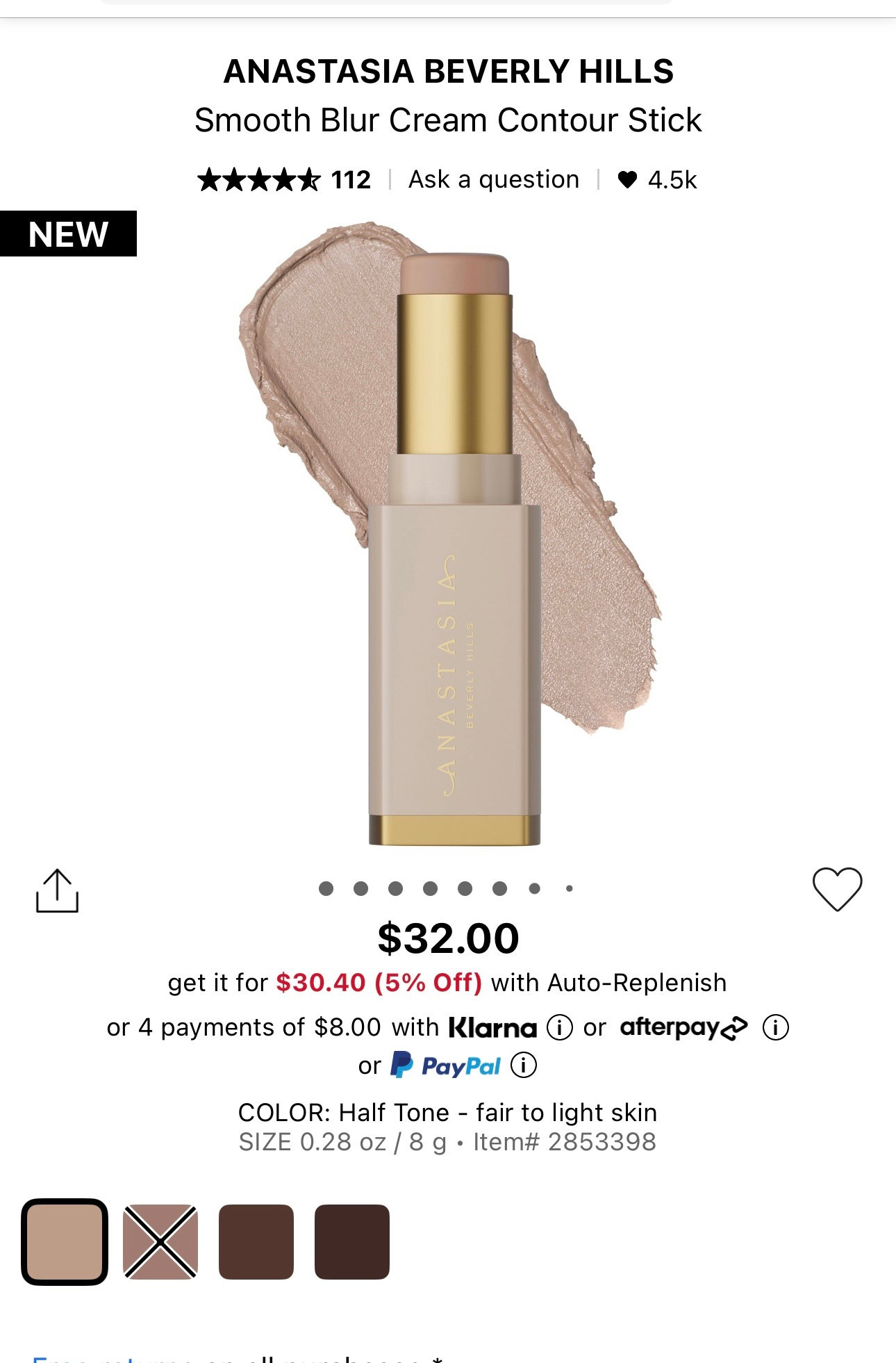 By far one of the best cream products I’ve used. This contour is the perfect product for my pale skin along with it being soooo creamy!!!!! 

#LTKStyleTip #LTKBeauty