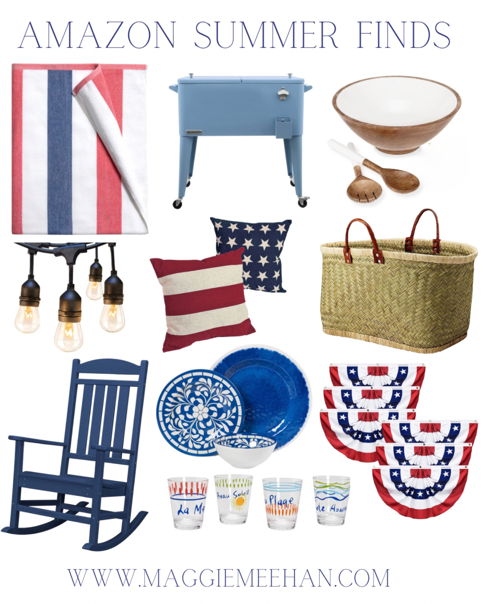 Fun summer finds from Amazon! 

#LTKFind #LTKhome #LTKSeasonal