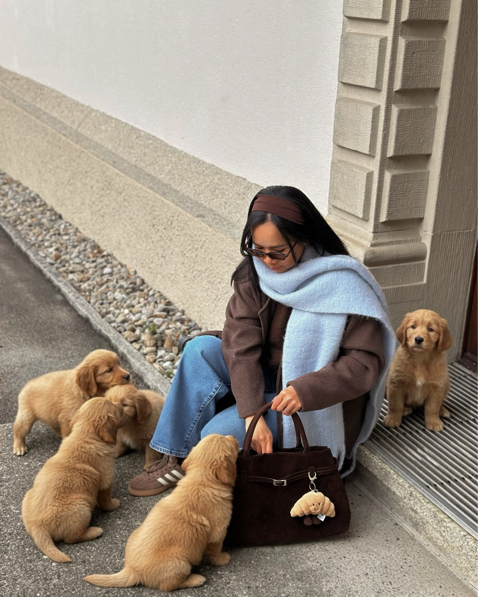 Brown and blue combo for winterr

#LTKPetite #LTKCyberWeek #LTKootd