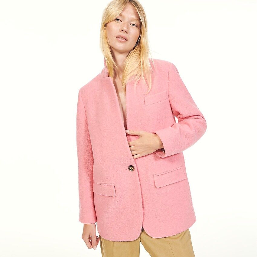 Leighton blazer-jacket in Italian boiled wool | J.Crew US