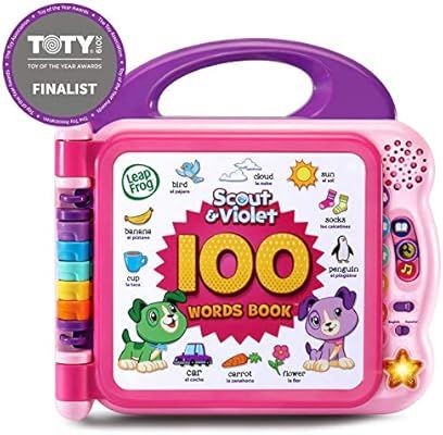 LeapFrog Scout and Violet 100 Words Book (Amazon Exclusive), Purple | Amazon (US)