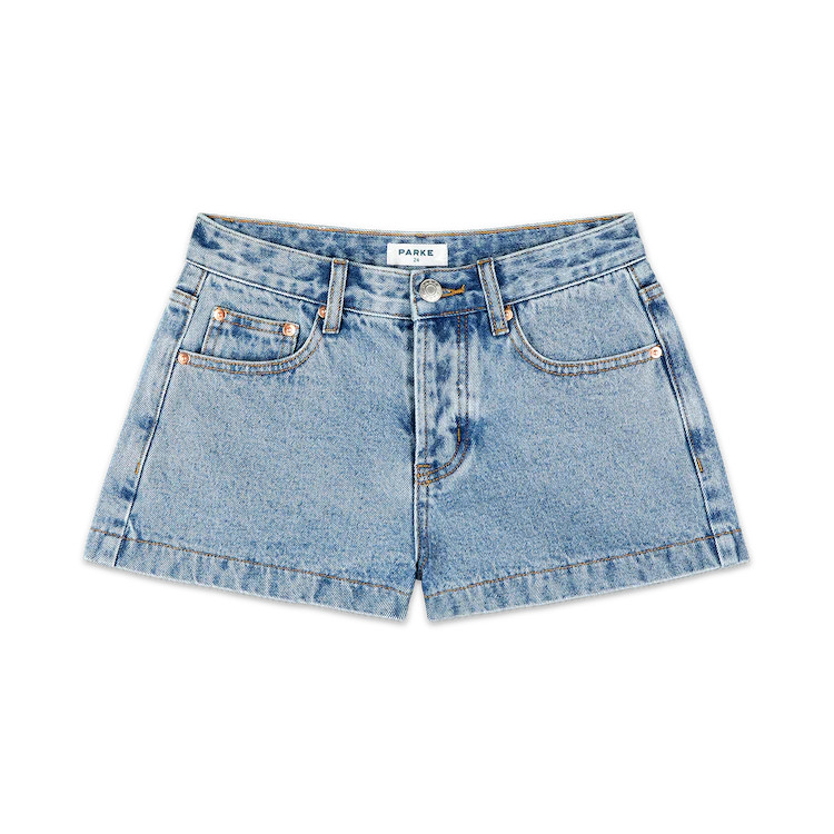 Denim Mini Shorts | Parke