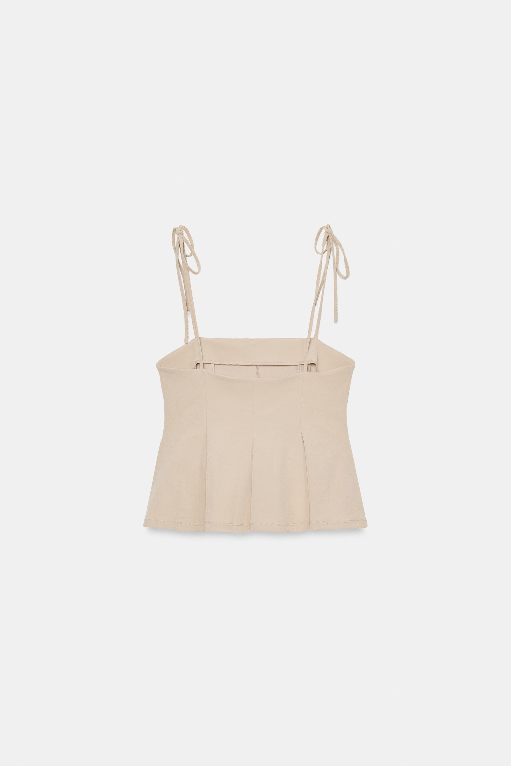 PEPLUM CAMISOLE | Zara US