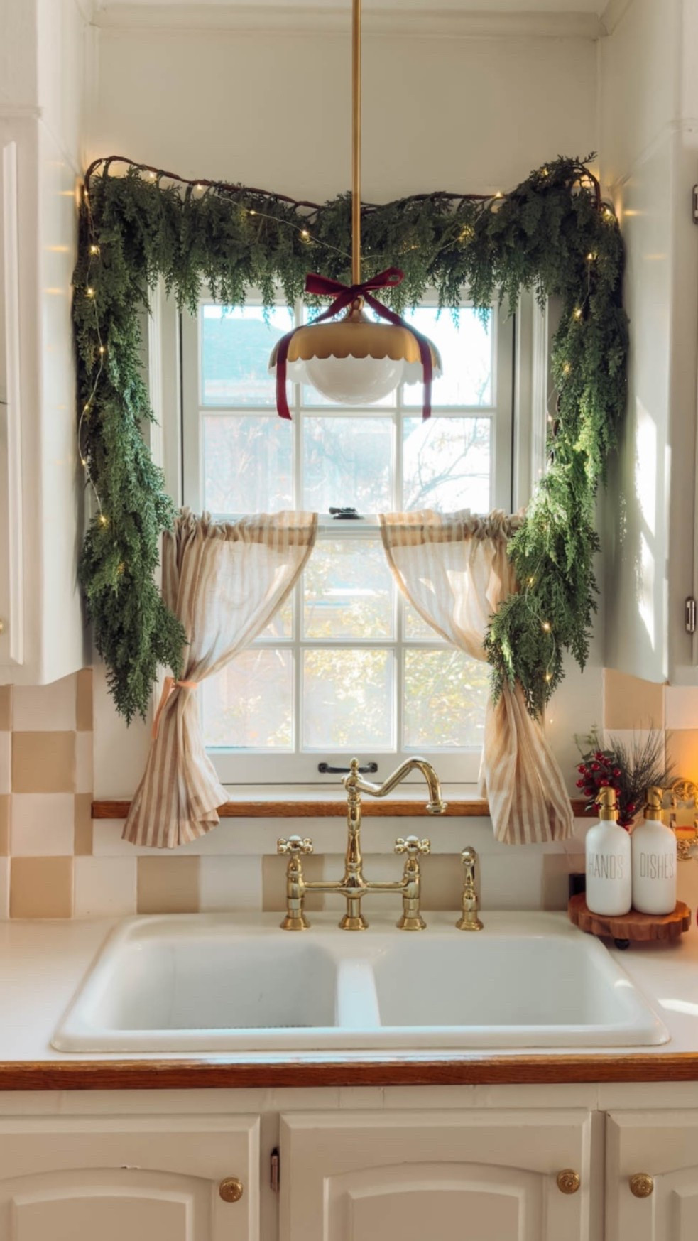 The most realistic faux cedar garlands are back in stock! #christmas #walmart