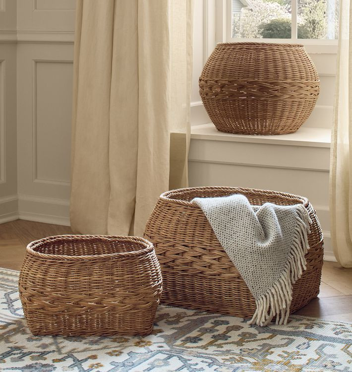 Sienna Wicker Baskets | Rejuvenation