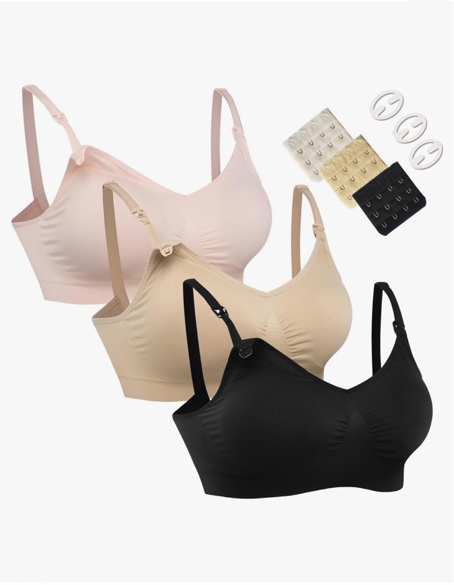 Maternity/ nursing bras 3 pack. Full support 

#LTKbump #LTKfindsunder50 #LTKbaby