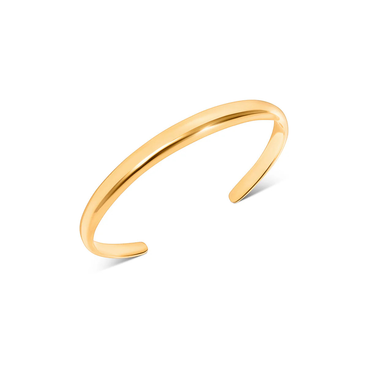 Domed Bangle (Gold) | Abbott Lyon
