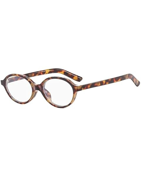 LJCZKA Oval Blue Light Glasses for Women Men Computer Glasses Oval Frame Anti Eyes Strain Headach... | Amazon (UK)