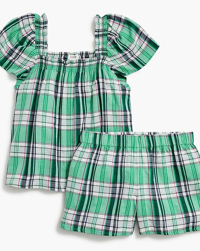 Gauze short pajama set | J.Crew Factory