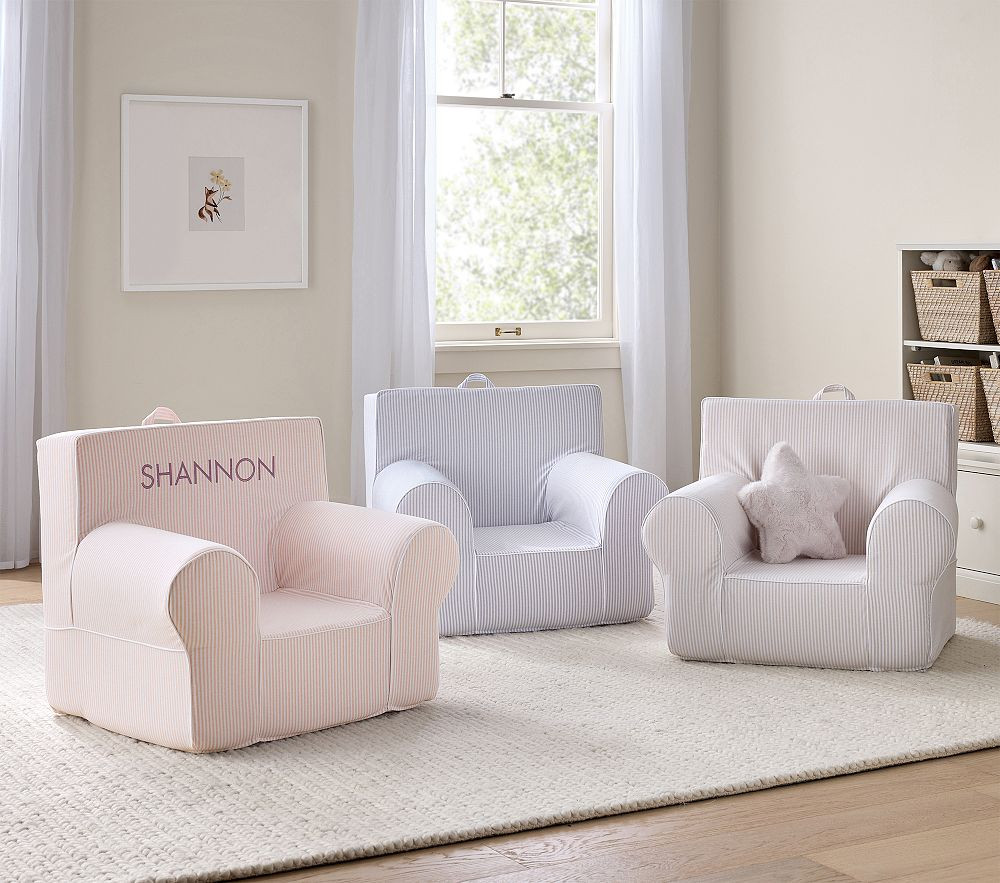 Anywhere Chair®, Oxford Stripe Collection | Pottery Barn Kids
