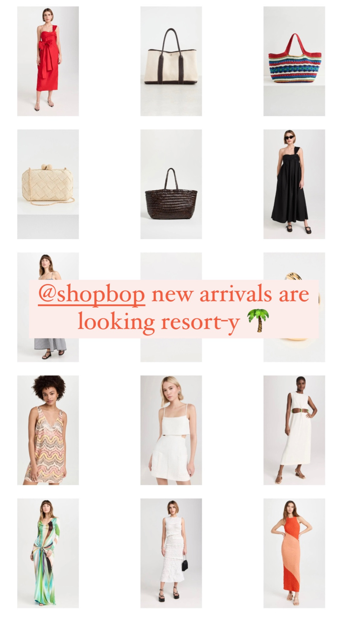 Shopbop New Arrivals
Resort Outfits

#LTKSeasonal #LTKstyletip
