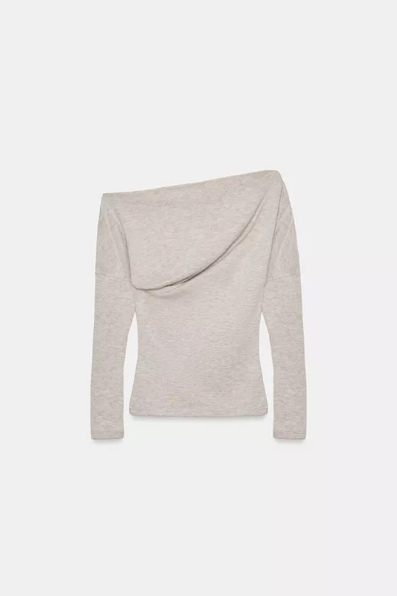 ASYMMETRIC SOFT TOP | Zara US