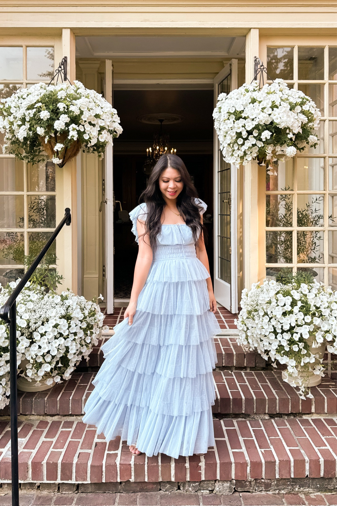 Maxi tulle dress, white color on sale for under $100 and would be beautiful for family fall photos!

#LTKFindsUnder100 #LTKSaleAlert #LTKFallSale