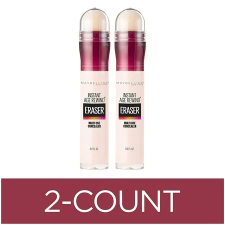 Maybelline Instant Age Rewind Eraser Dark Circles Treatment Multi-Use Concealer, Ivory, 0.2 Fl Oz (P | Walmart (US)
