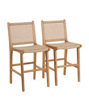 Set Of 2 Zaiden Counter Stools | Marshalls